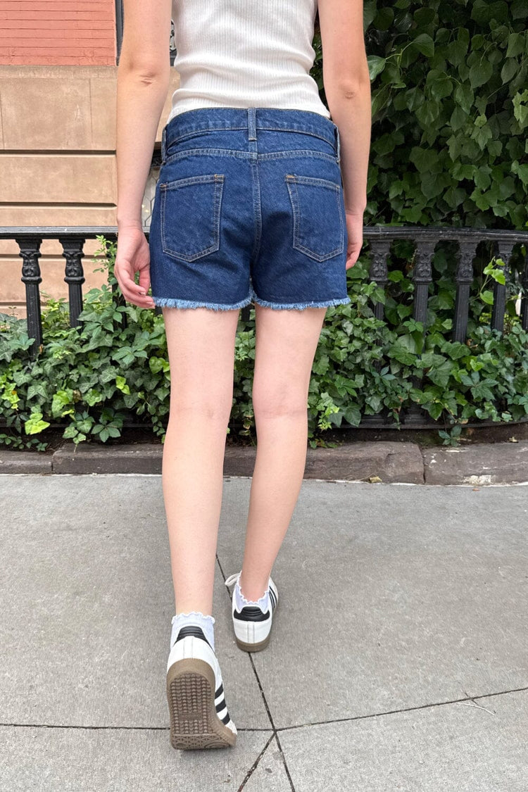 Shorts en jean Gail (Ne pas activer) OK | Dark Denim / S