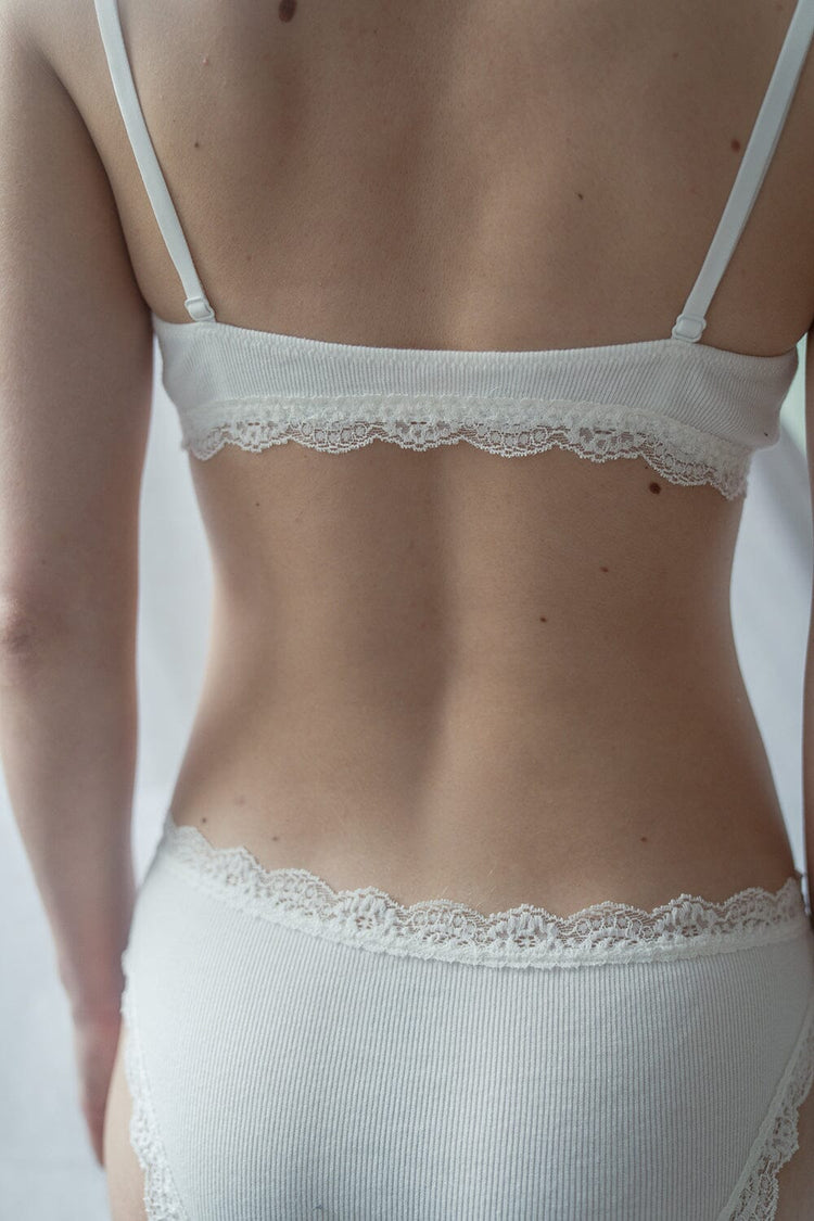 Sous-vêtements en dentelle | White / XS/S