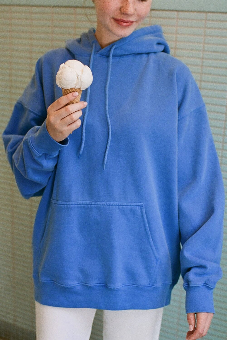 Christy Hoodie | Cobalt Blue / Oversized Fit