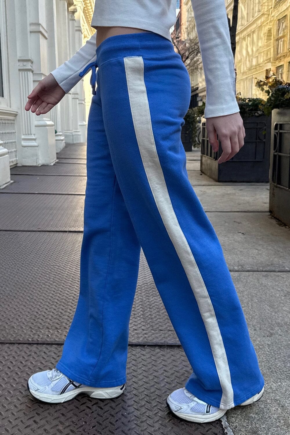 Hilary Striped Yoga Pants | Cobalt Blue / XS/S