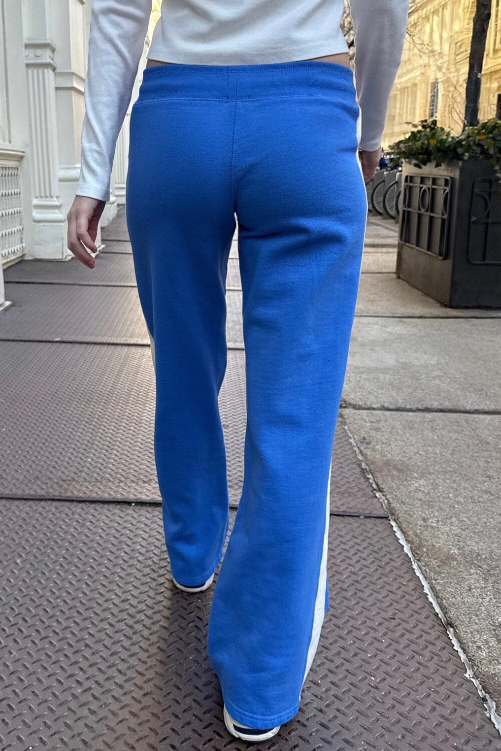 Hilary Striped Yoga Pants | Cobalt Blue / XS/S