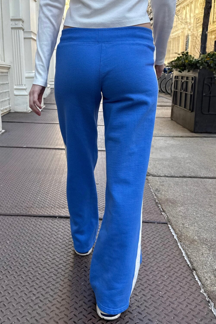 Hilary Striped Yoga Pants | Cobalt Blue / XS/S