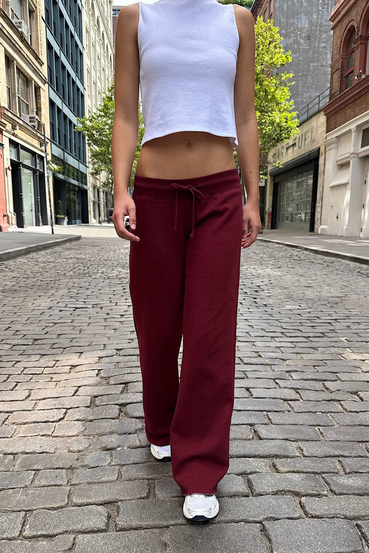 Hilary Yoga Pants | Burgundy / XS/S