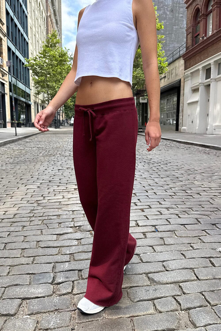 Hilary Yoga Pants | Burgundy / XS/S