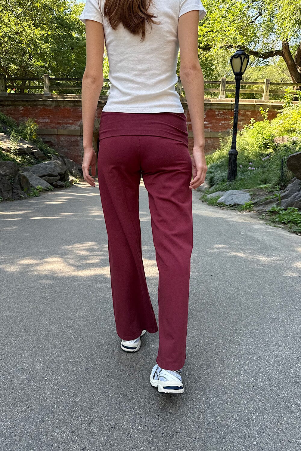 Priscilla Pants | Burgundy / XS/S