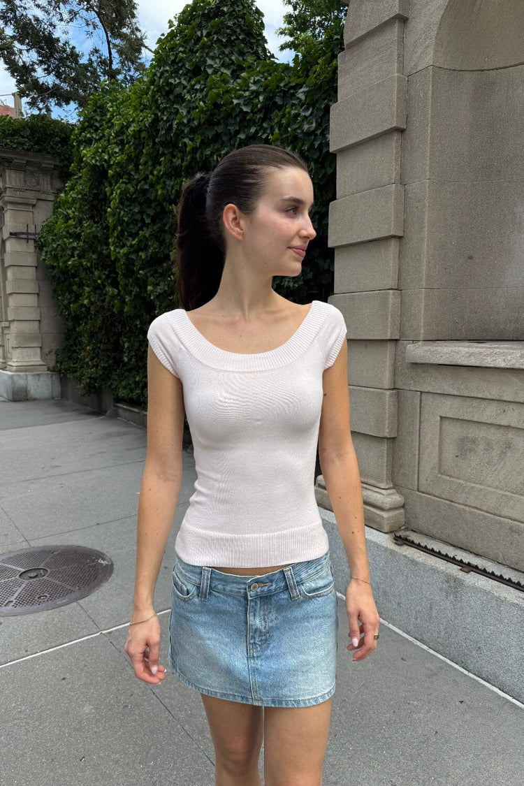 Ginny Top | Pastel Pink / XS/S