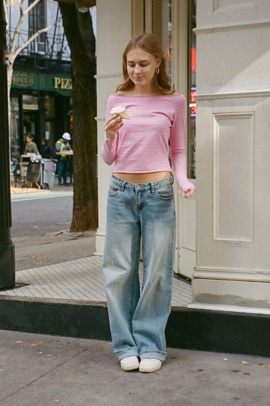Bubblegum Pink and Pink Stripes / XS/S
