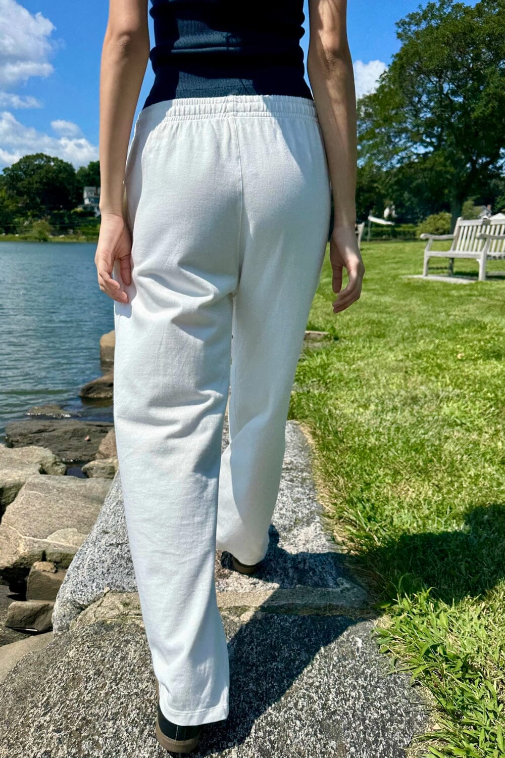 Pantalon de survêtement Anastasia (Copie totale - ne pas activer) | White / S/M