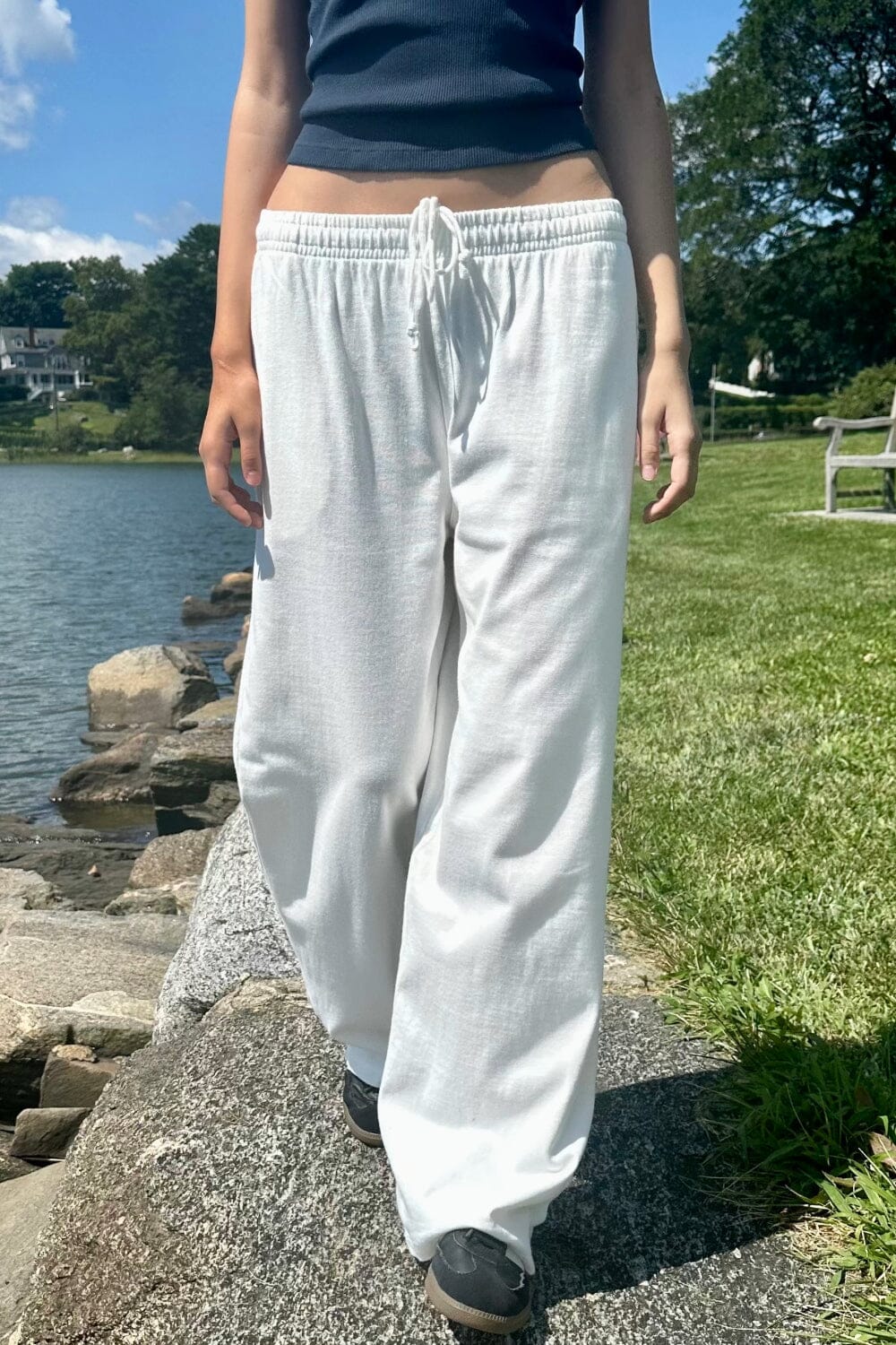 Pantalon de survêtement Anastasia (Copie totale - ne pas activer) | White / S/M