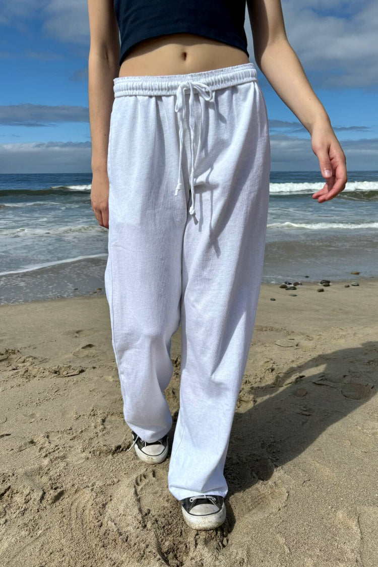 Pantalon de jogging Anastasia à nouer | Light Heather Grey / XS/S