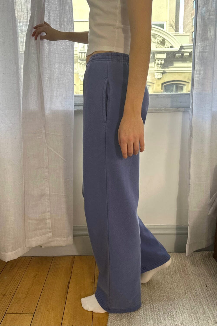Anastasia Tie Sweatpants | Faded Blue / XS/S
