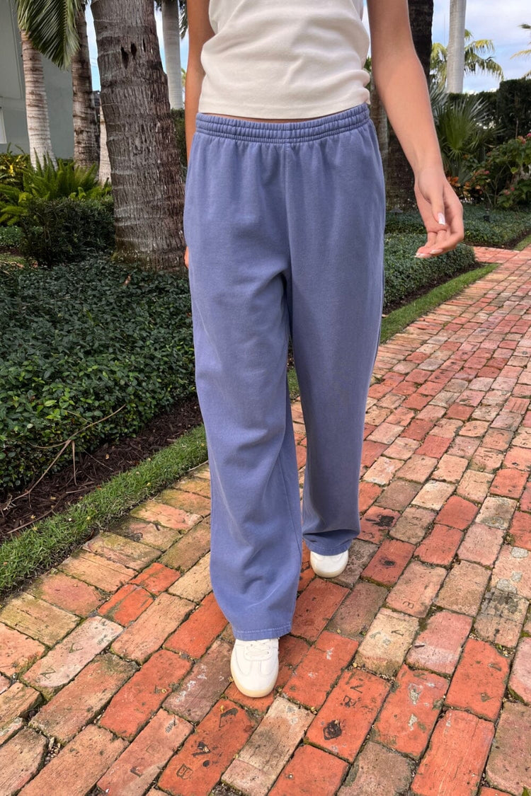 Anastasia Tie Sweatpants | Faded Blue / XS/S