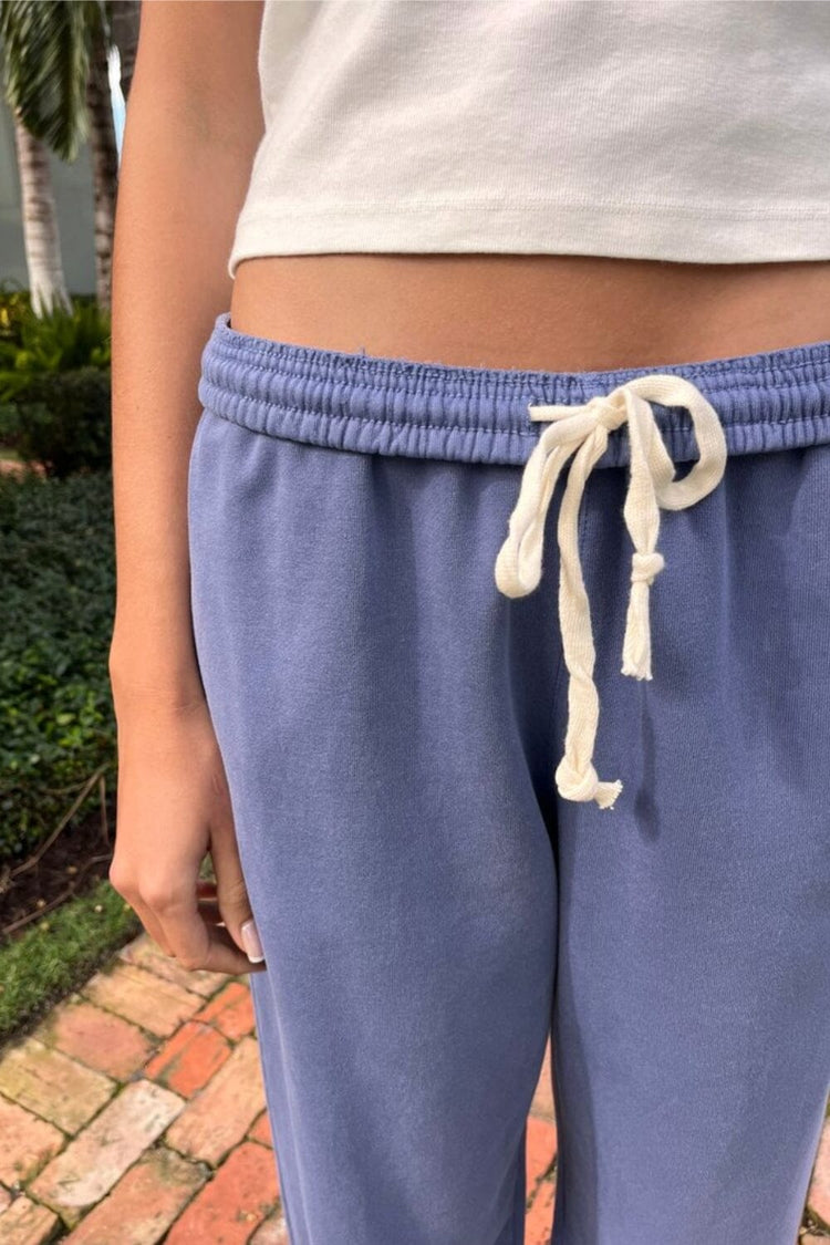 Anastasia Tie Sweatpants | Faded Blue / XS/S