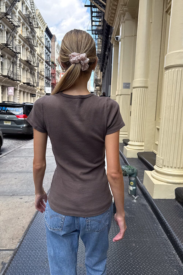 Hailie Top | Dark Brown / Regular Fit