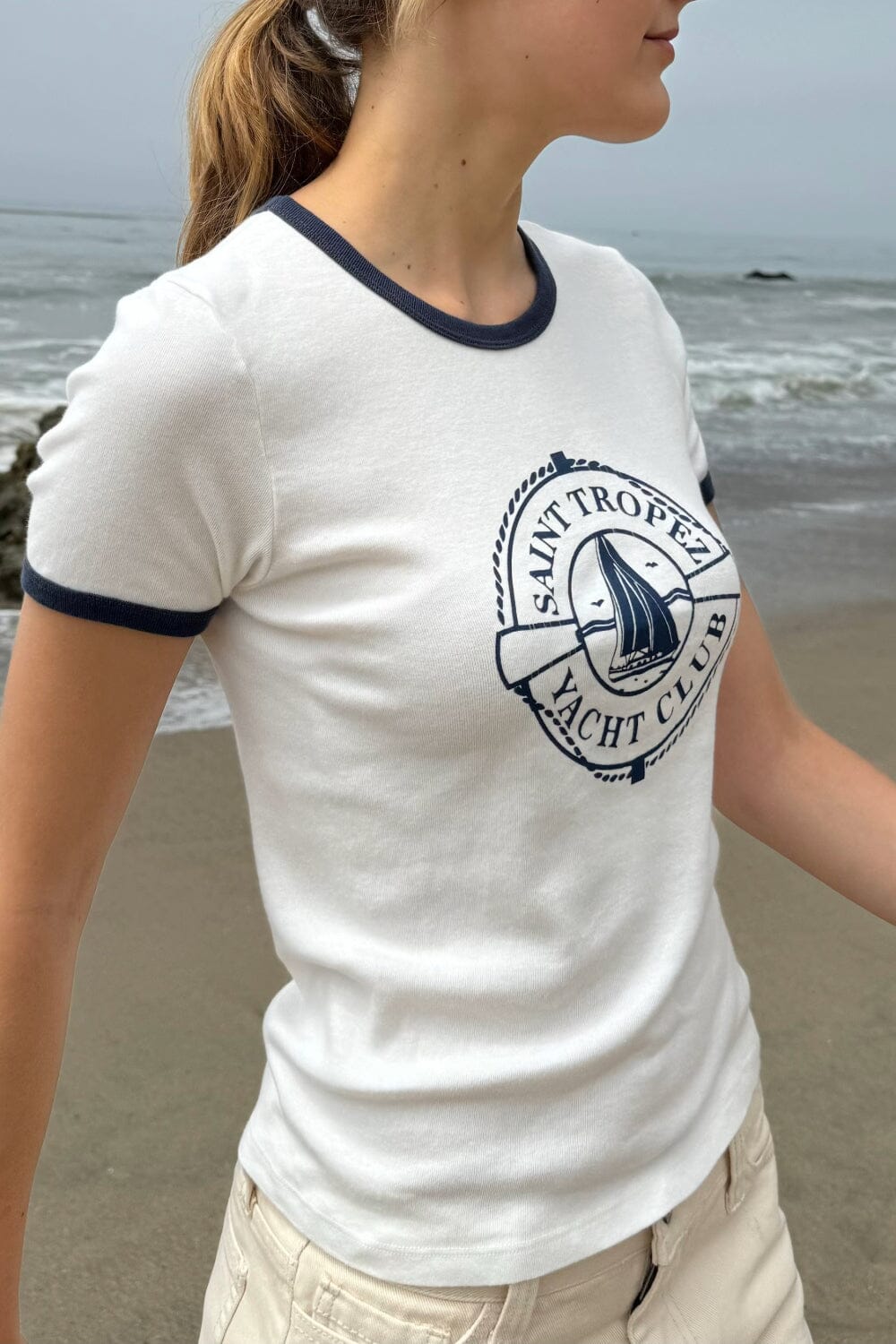 Haut de club nautique de Saint-Tropez (Ne pas activer) OK | White / S
