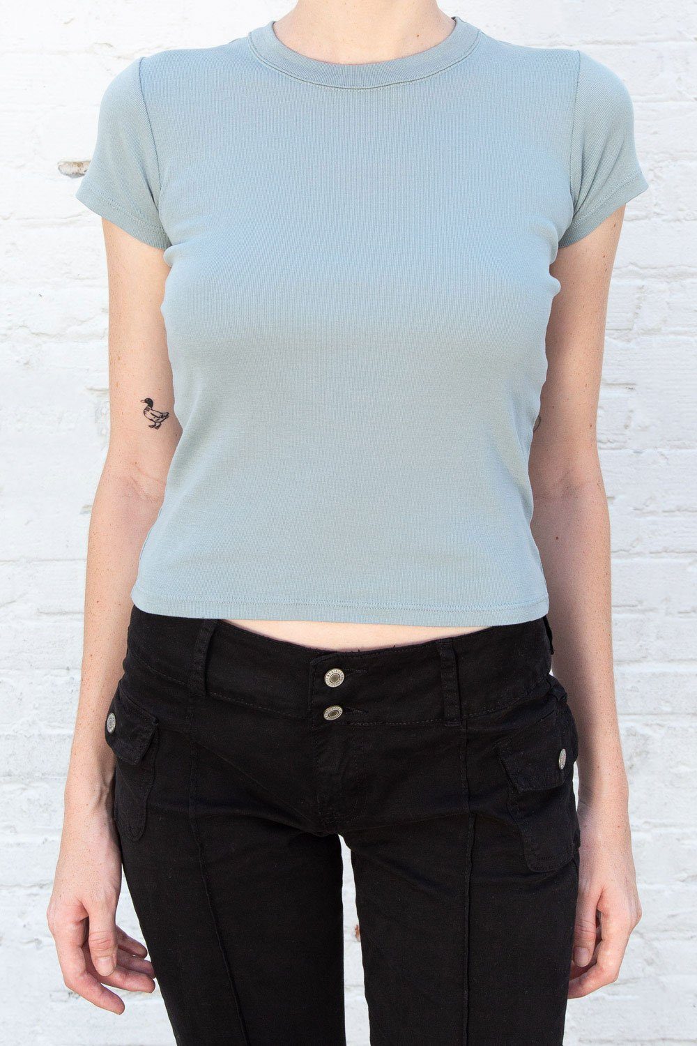 Haut Hailie | Green Grey / XS/S
