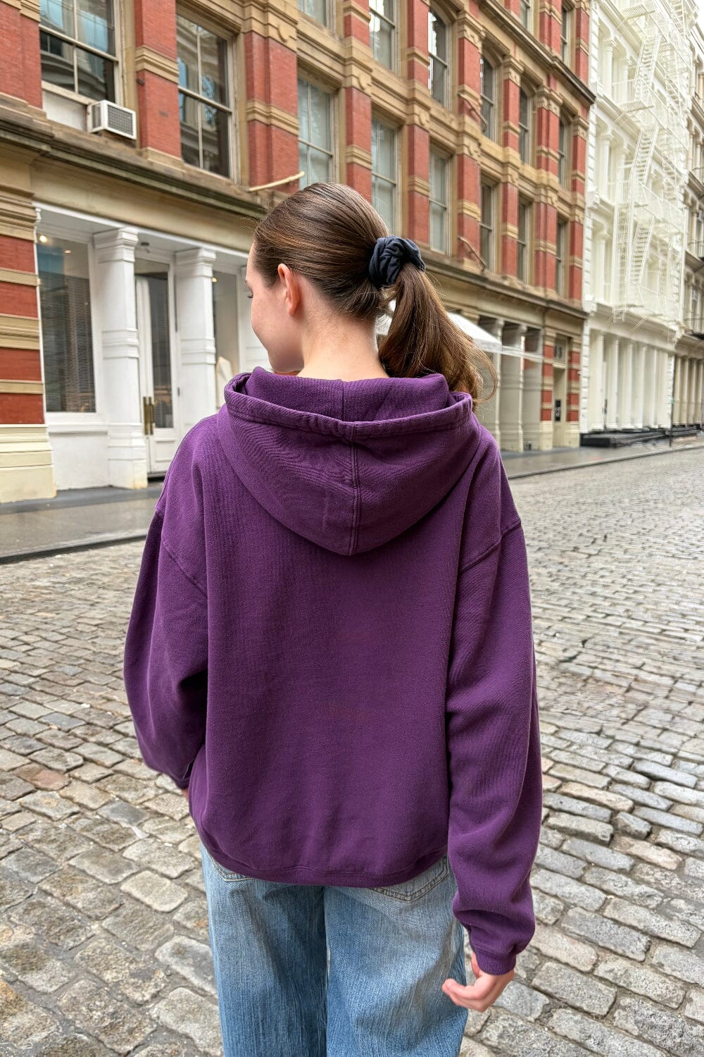 Christy Hoodie | Bright Purple / Oversized Fit