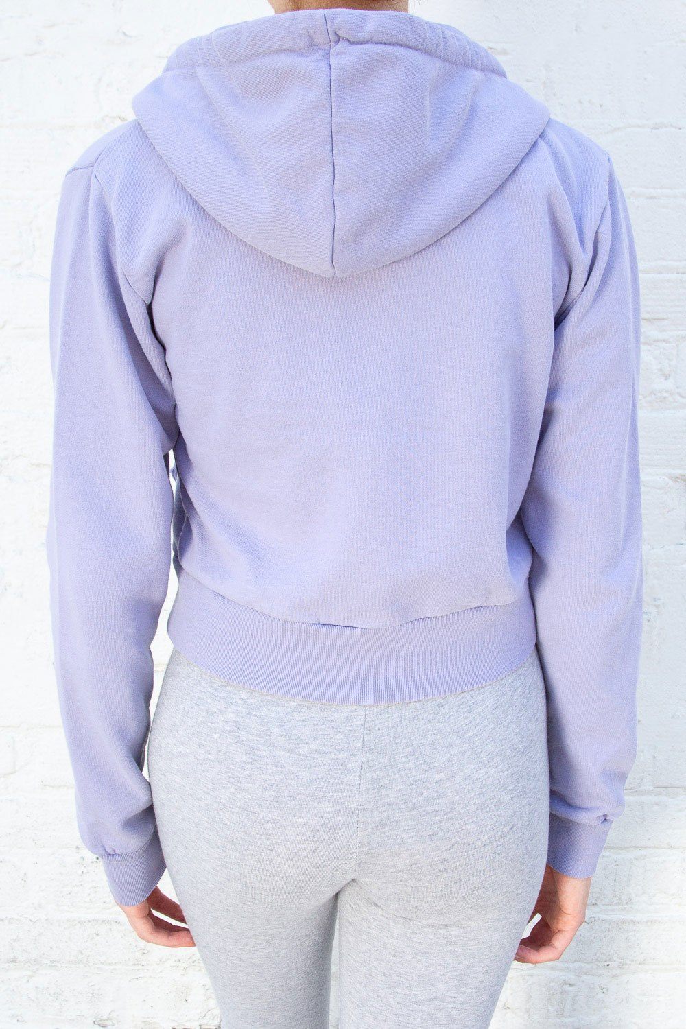 Sweat à capuche en cristal | Pastel Purple / S
