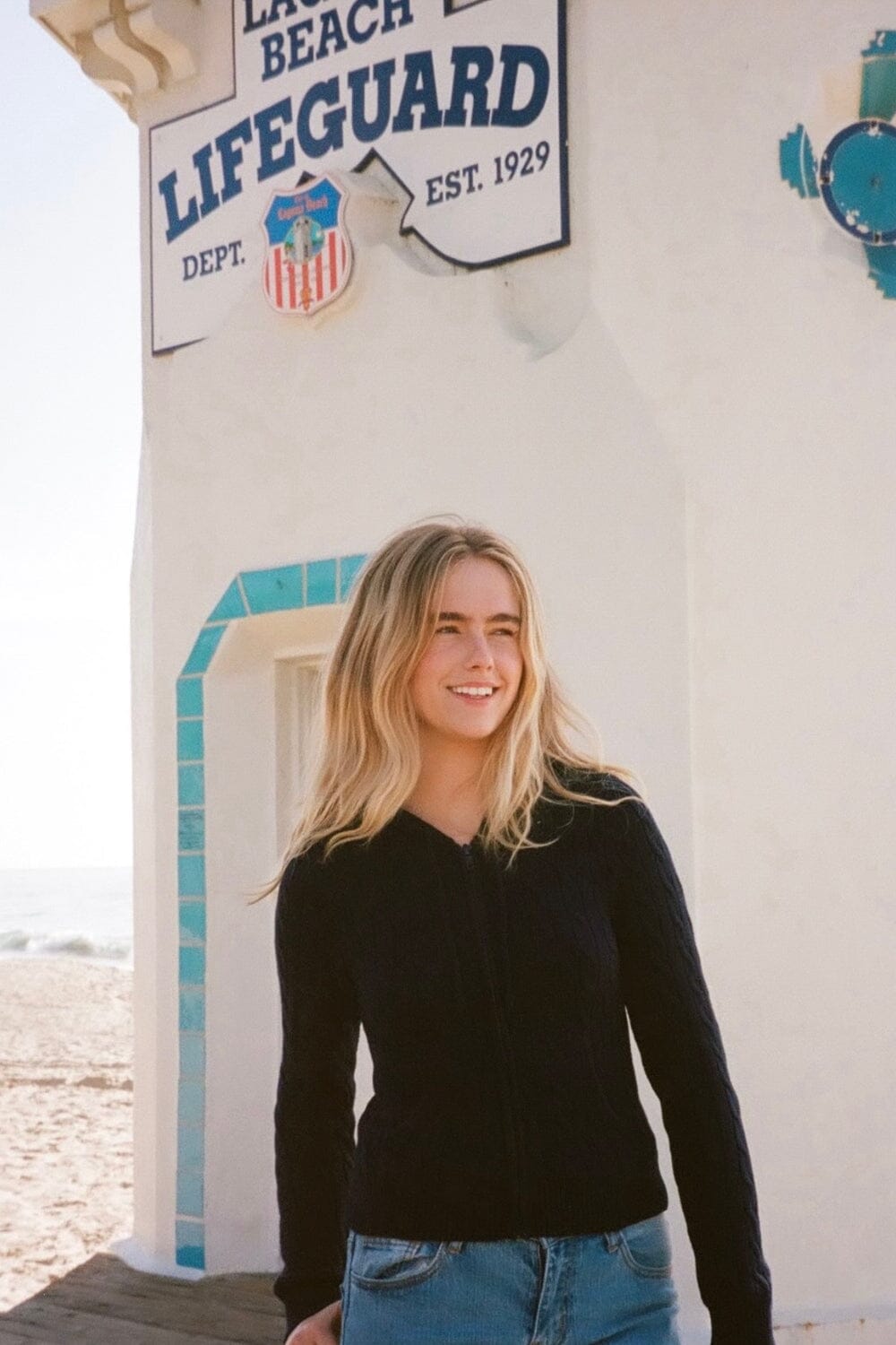 Alana Sweater | Navy Blue / XS/S