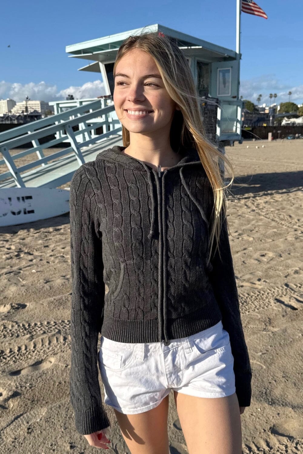 Alana Sweater | Charcoal / XS/S