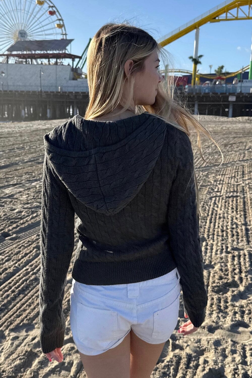 Alana Sweater | Charcoal / XS/S