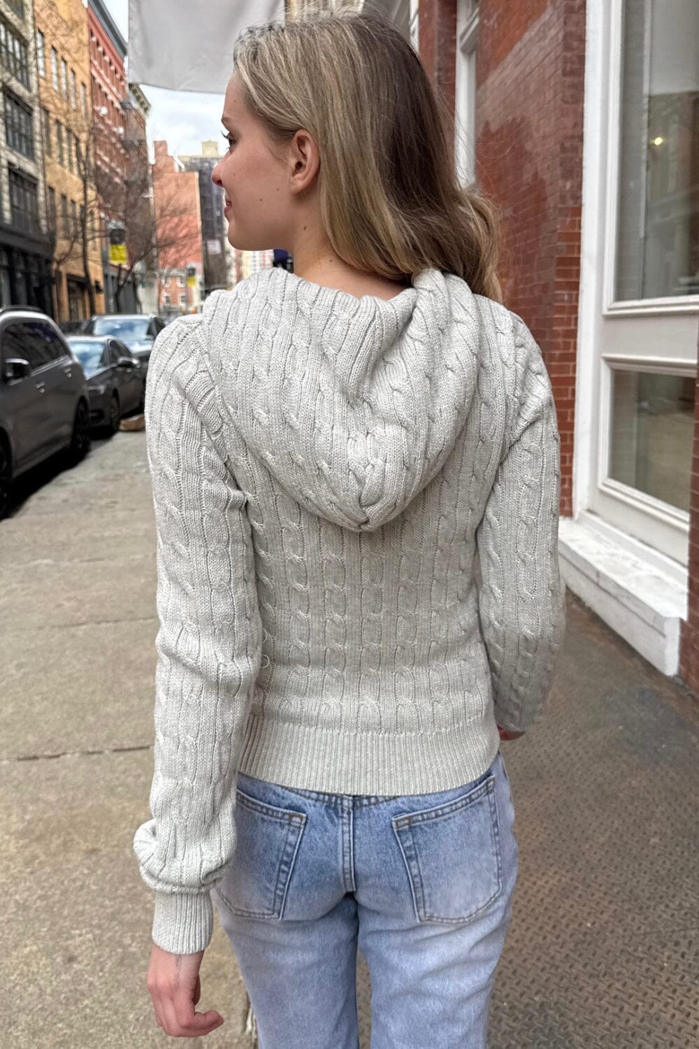 Alana Sweater | Light Grey / XS/S
