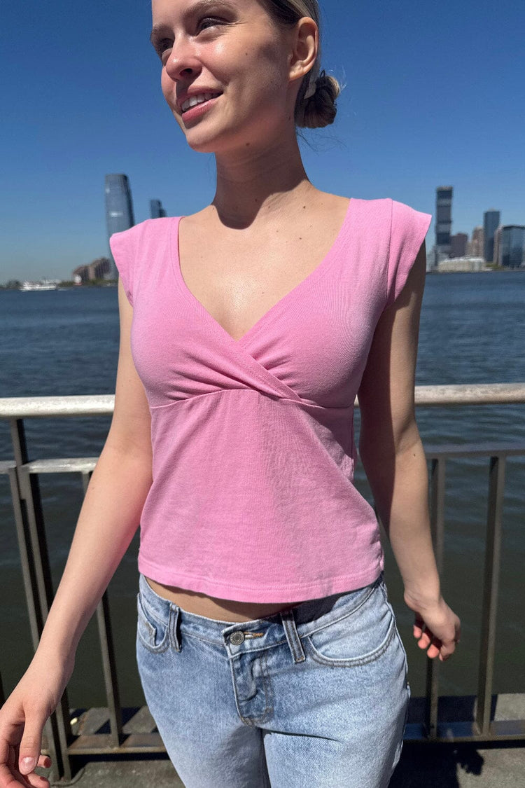 Amara Tank | Bubblegum Pink / XS/S