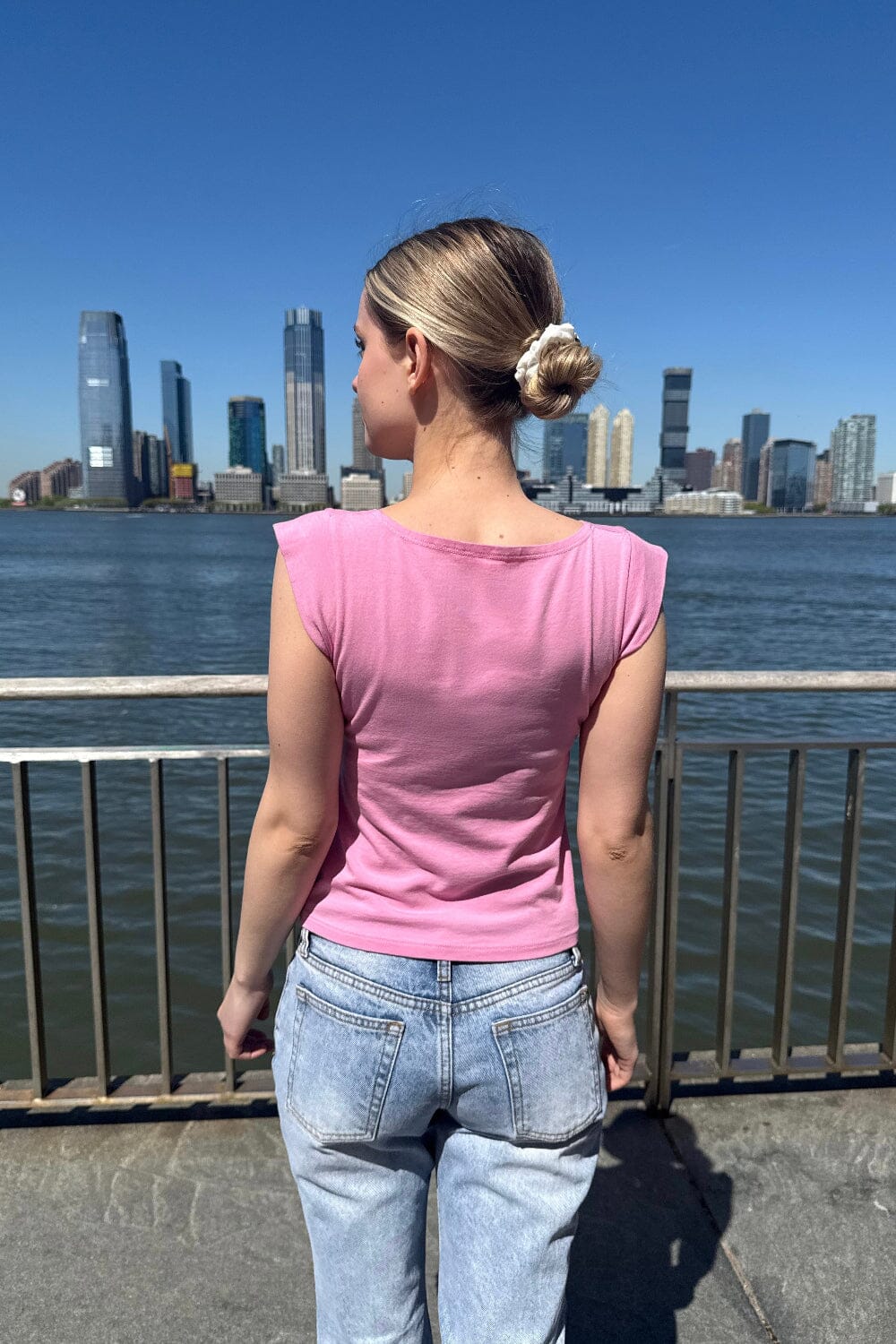 Amara Tank | Bubblegum Pink / XS/S