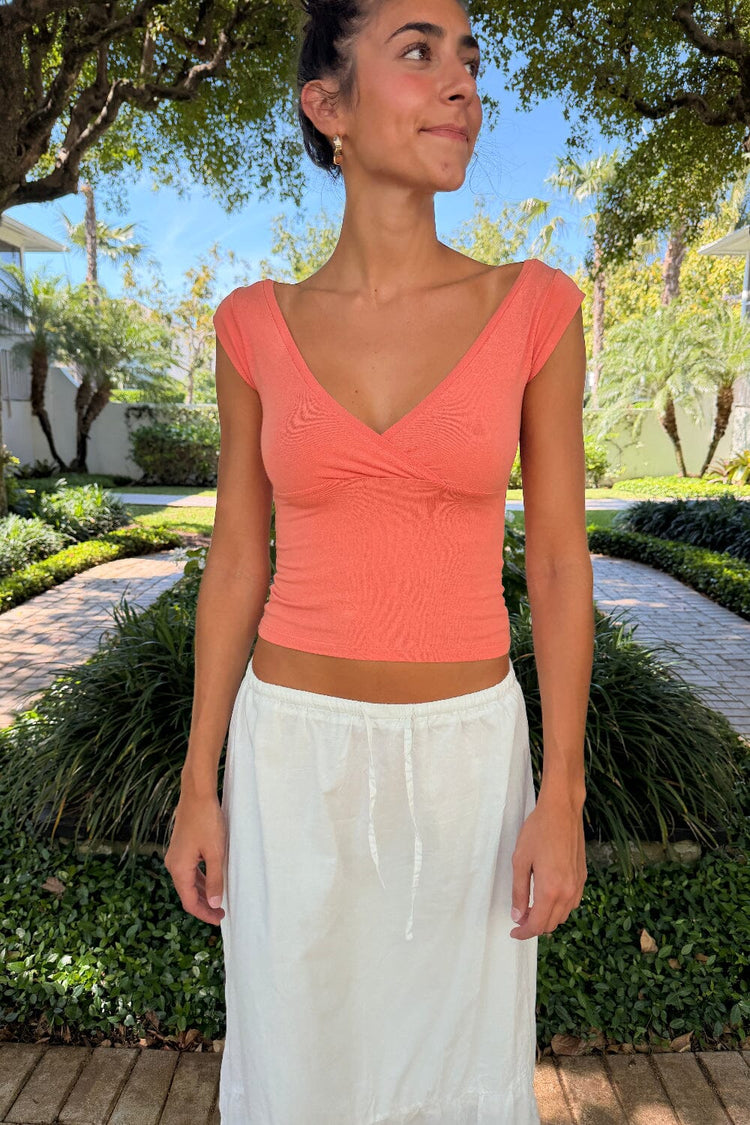 Amara Tank | Rosa Coral / XS/S