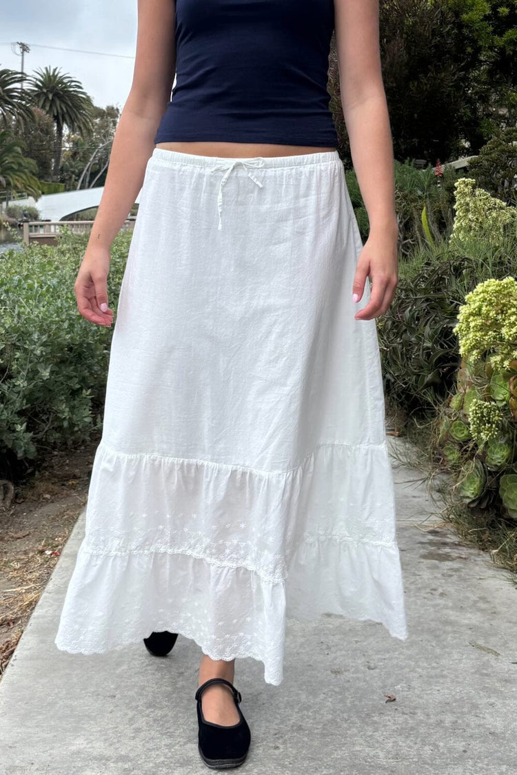 Olive Skirt | Natural White / XS/S