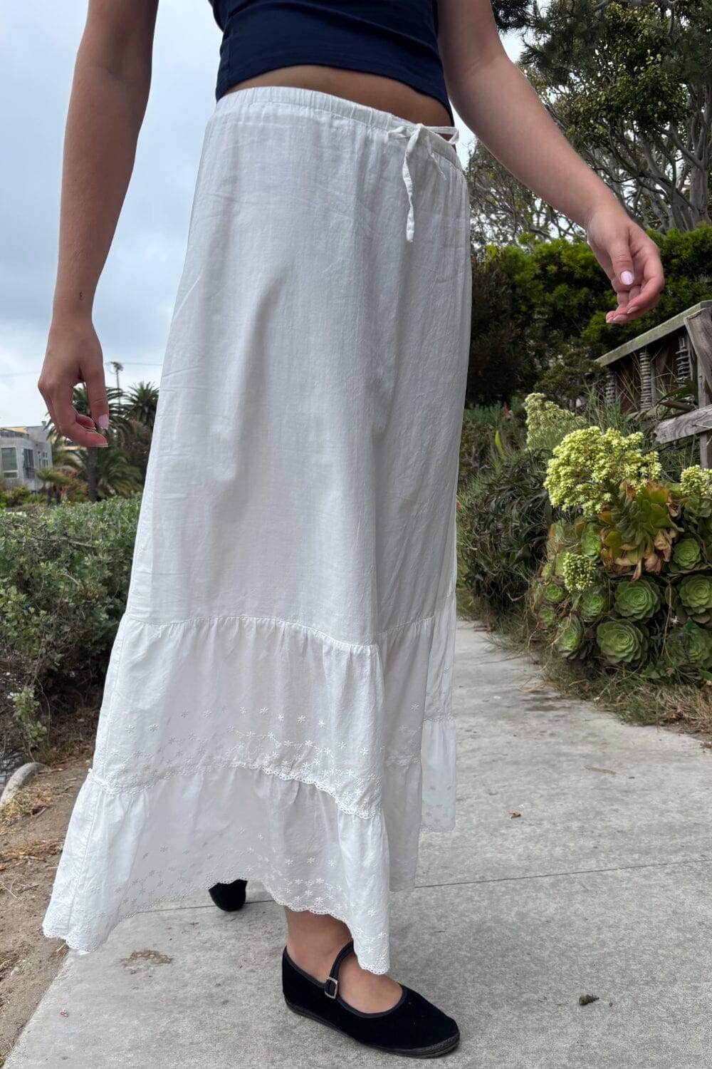 Olive Skirt | Natural White / XS/S