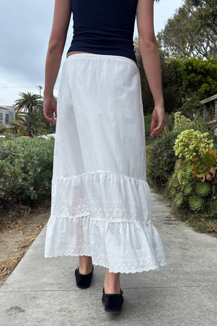 Olive Skirt | Natural White / XS/S