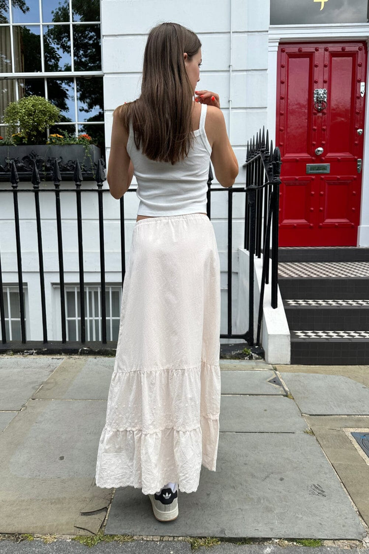 Olive Skirt | Pastel Pink / XS/S