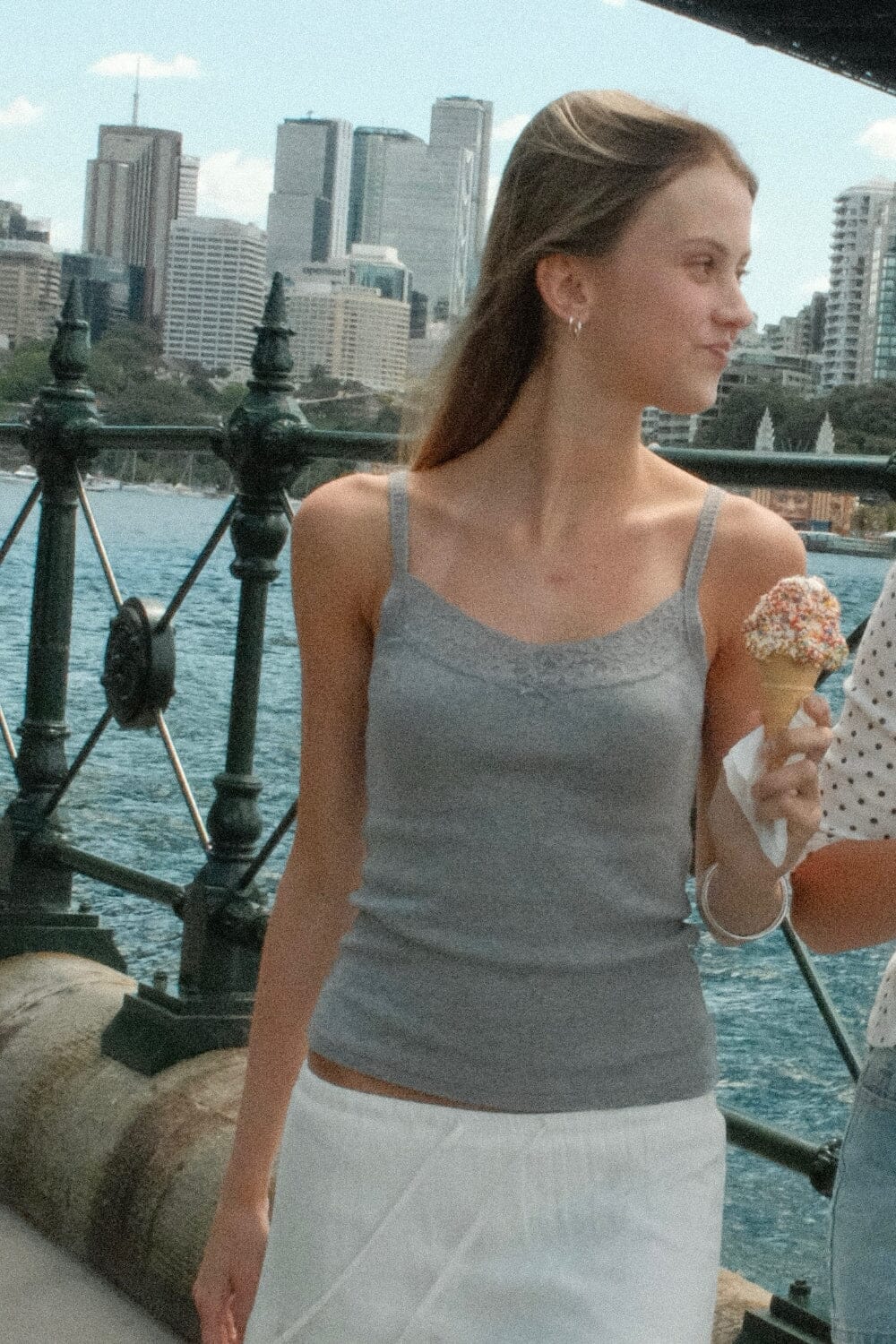 Aden Basic Tank | Ash Grey / XS/S