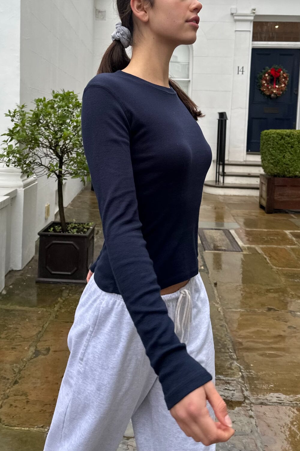 Haut Ainsley | Navy Blue / XS/S