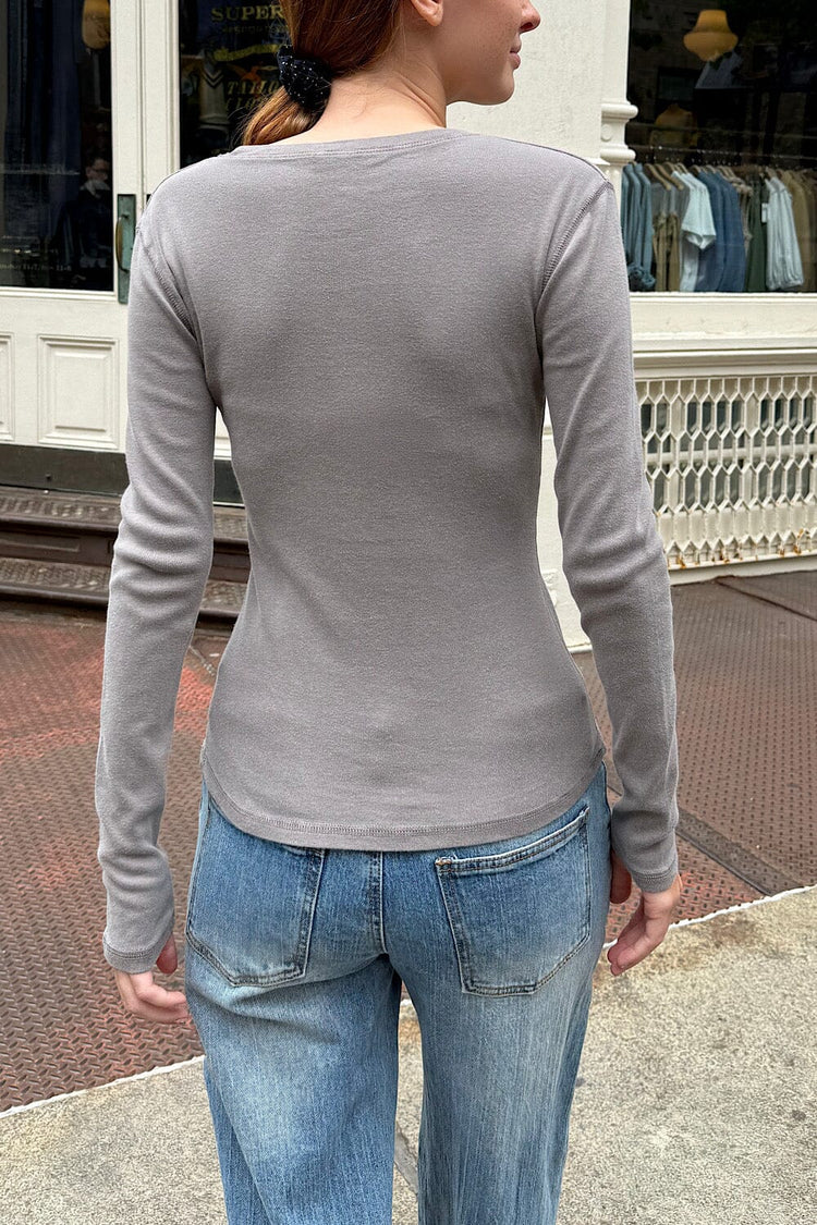 Haut Ainsley | Dark Grey / XS/S