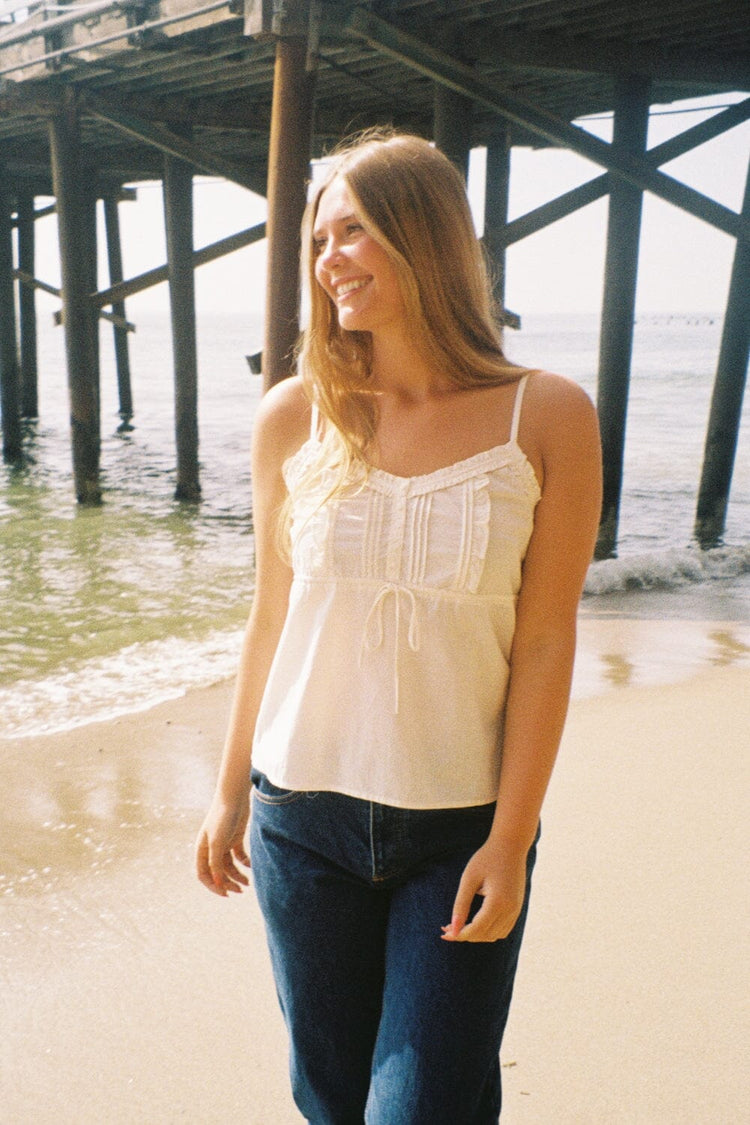 Maeve Tank | White / XS/S