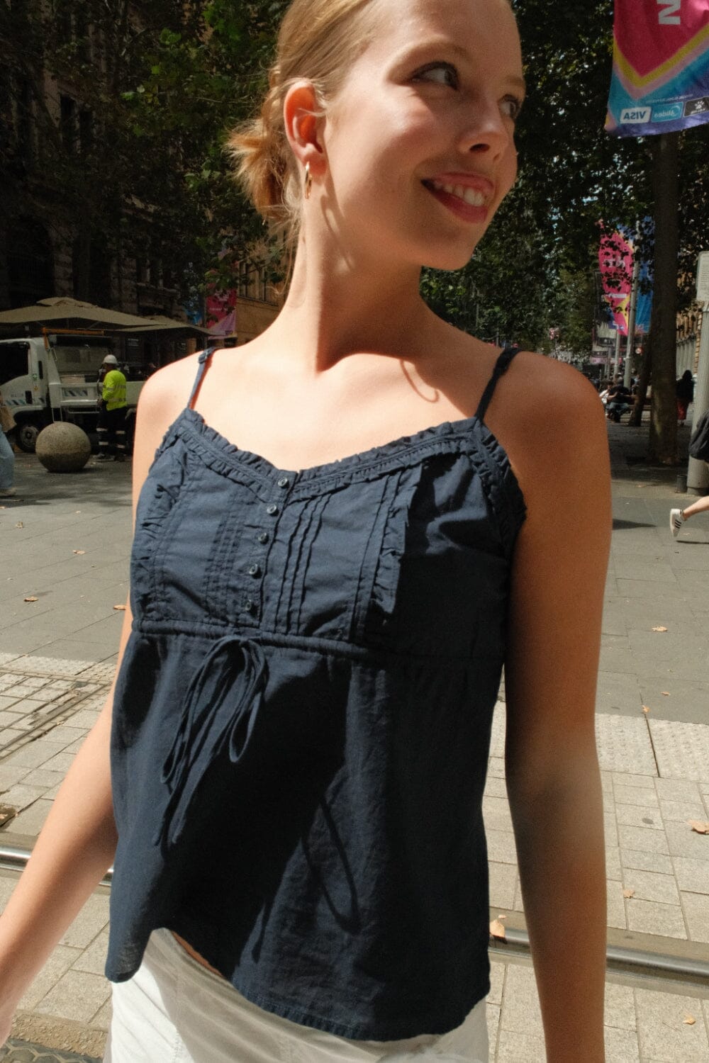 Maeve Tank | Navy Blue / XS/S