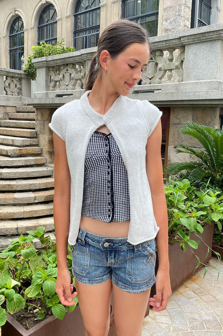 Blair Top | Silver Grey / XS/S