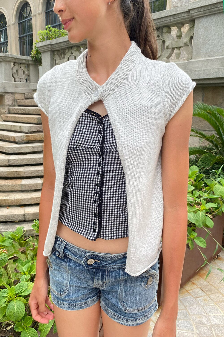 Blair Top | Silver Grey / XS/S