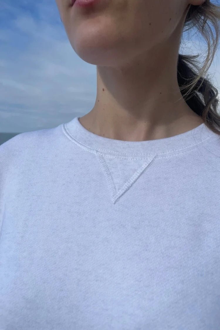 Erica Oversized Sweatshirt | Silver Grey / Oversized Fit