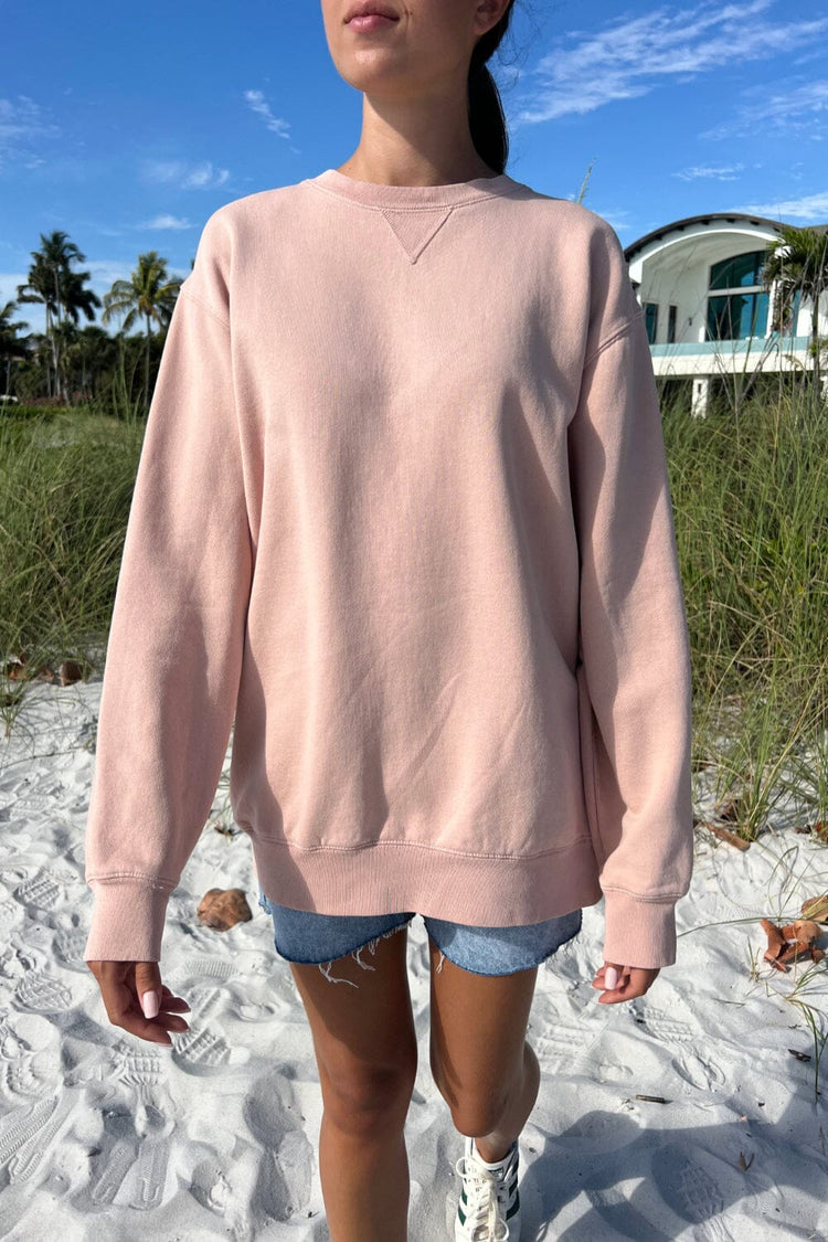 Erica Sweatshirt | Rosa Coral / Oversized Fit
