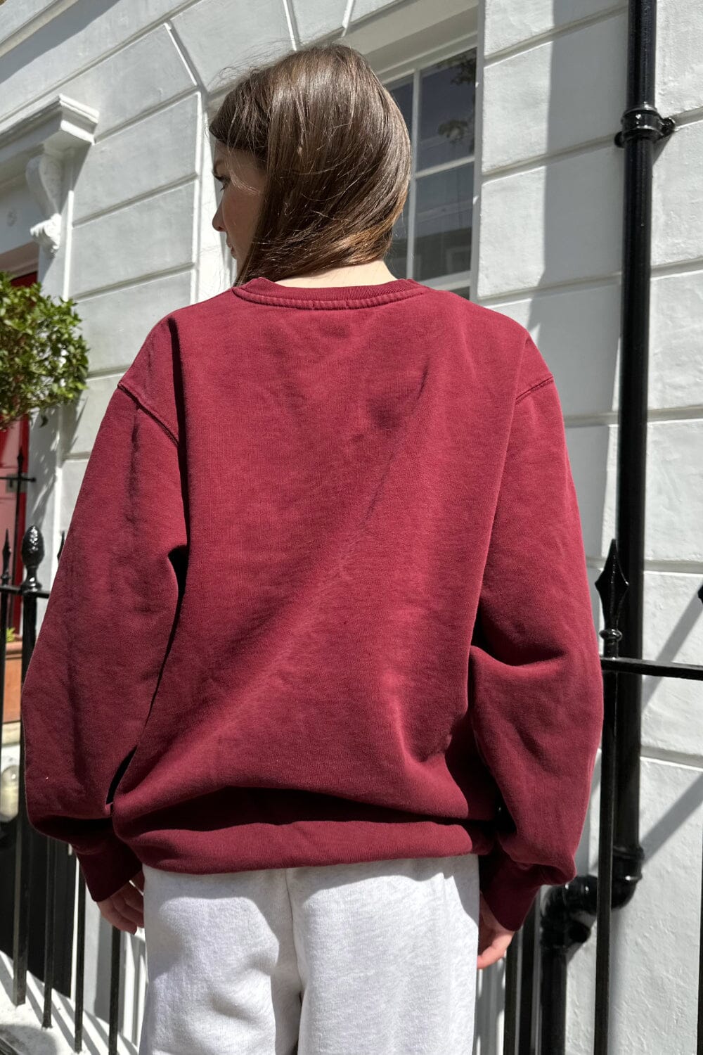 Erica Sweatshirt | Burgundy / Oversized Fit
