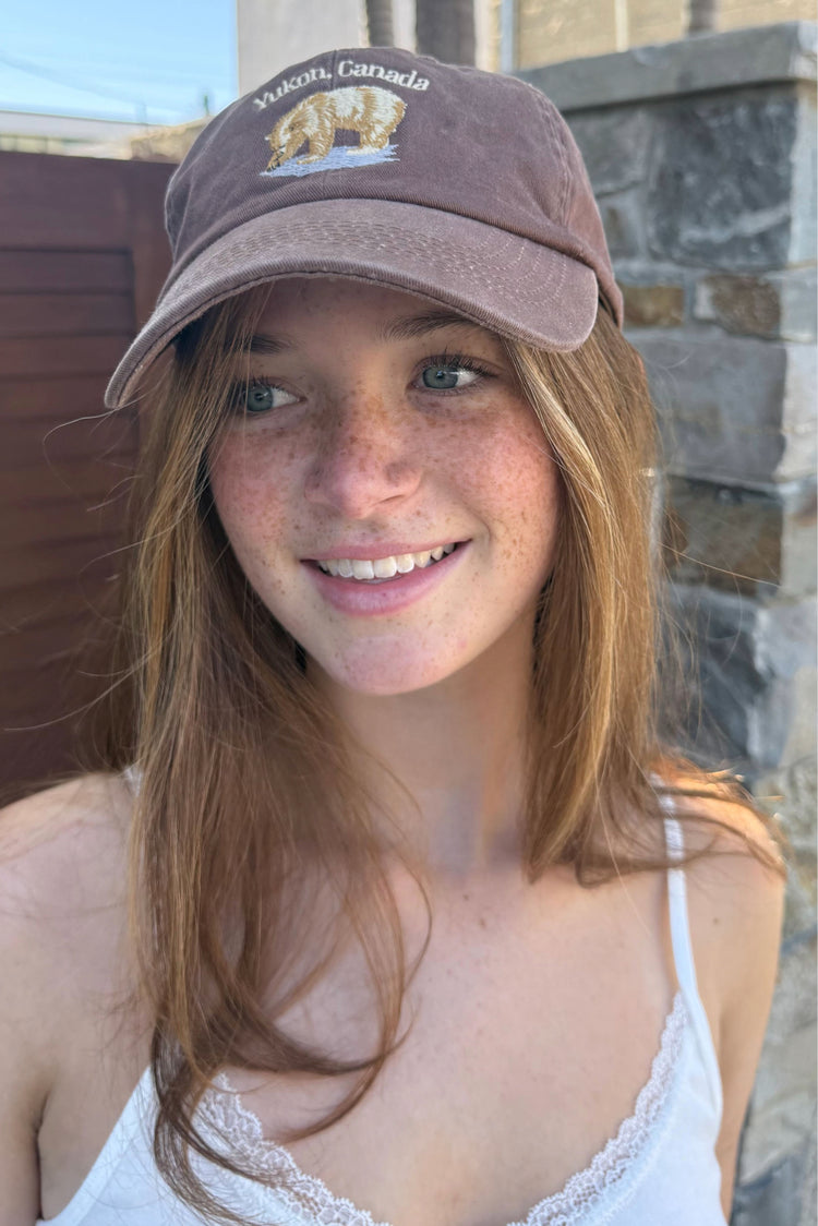 Katherine Yukon Canada Cap | Brown