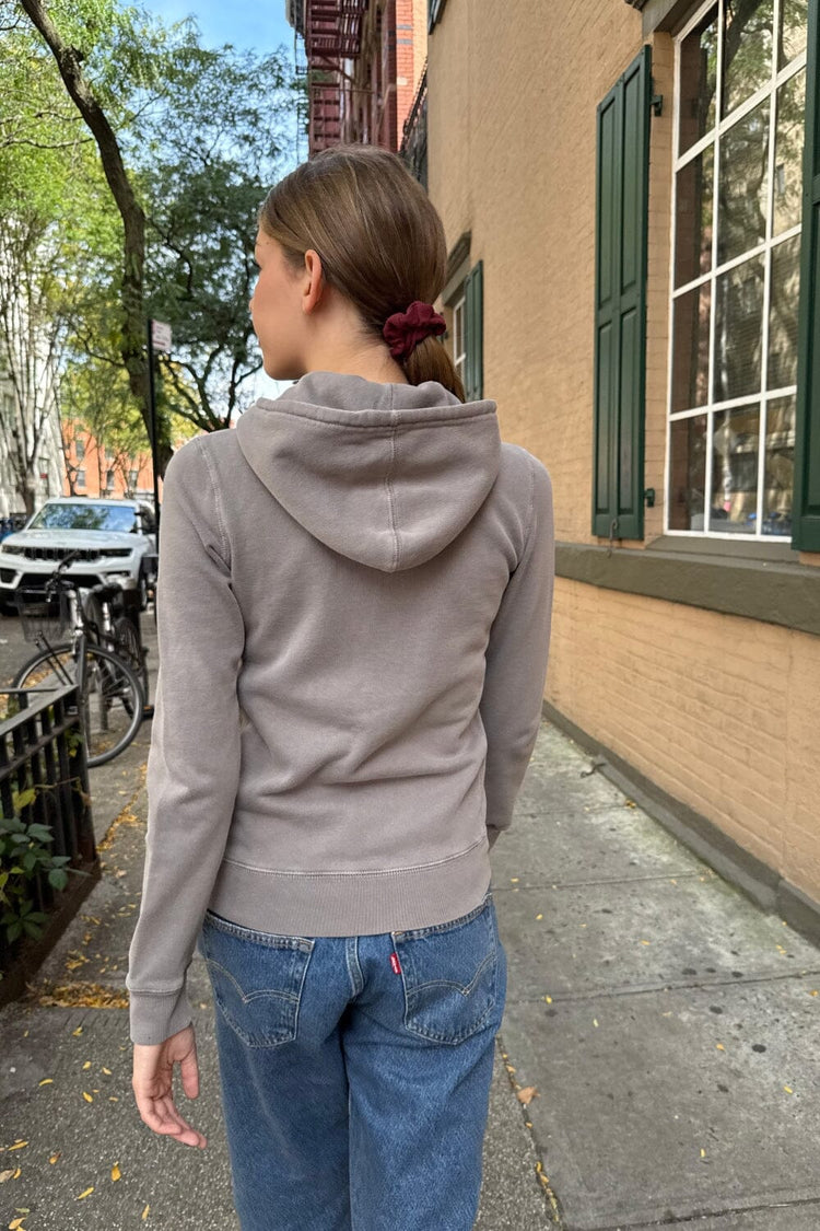 Christy Hoodie | Light Charcoal Grey / XS/S