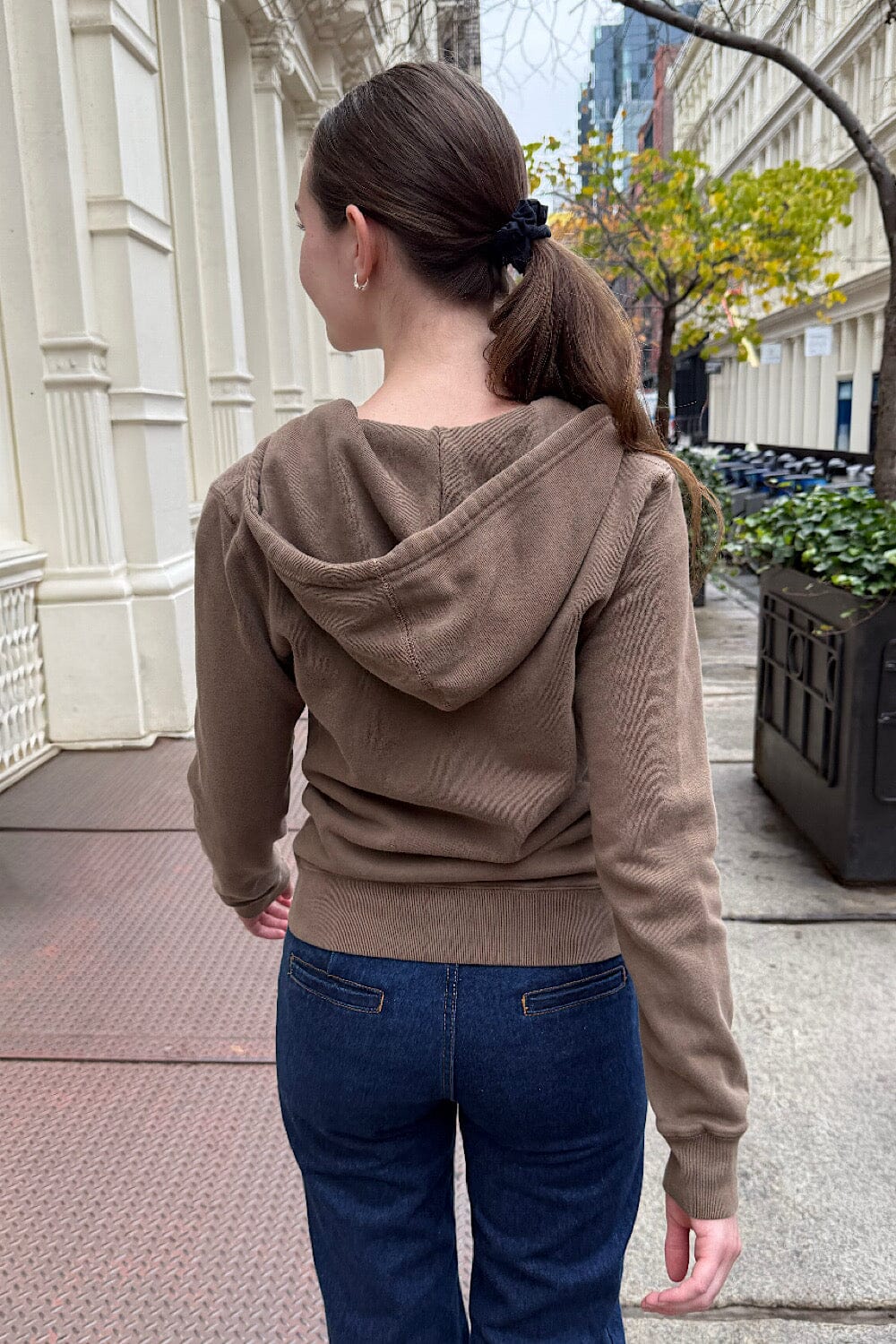 Christy Hoodie | Dark Brown / XS/S