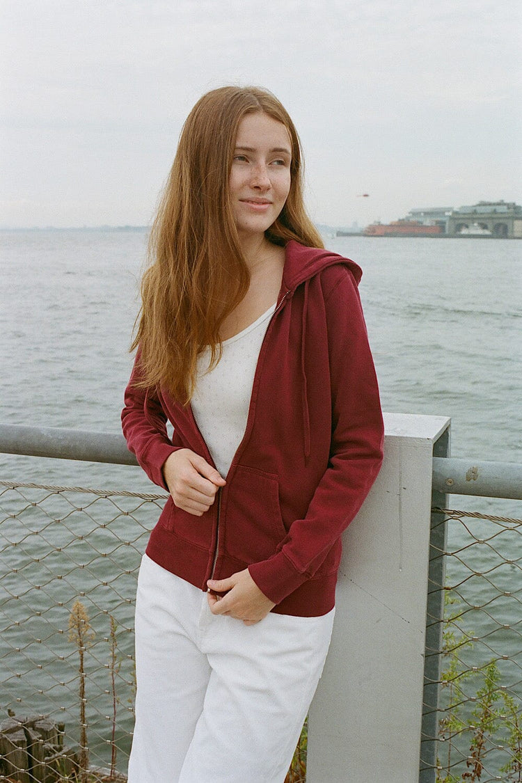Christy Hoodie | Burgundy / XS/S