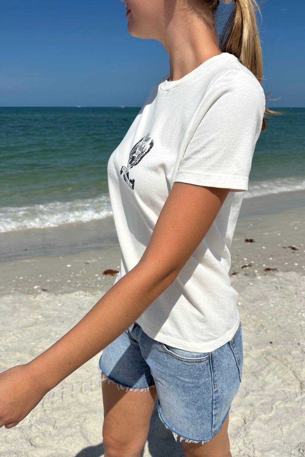 Chloe Bike Week Top | Natural White / Regular Fit