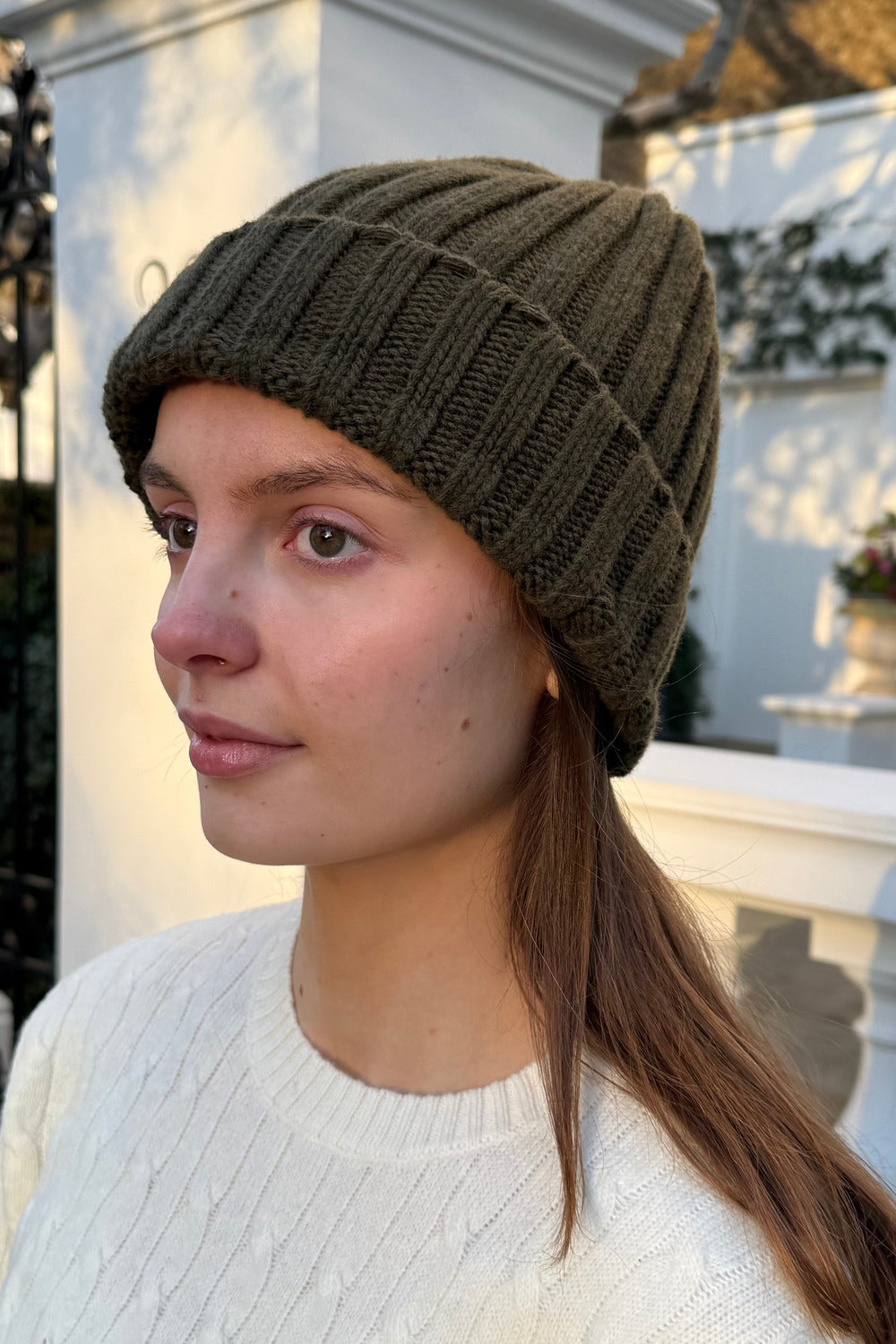 Knit Beanie | Dark Green