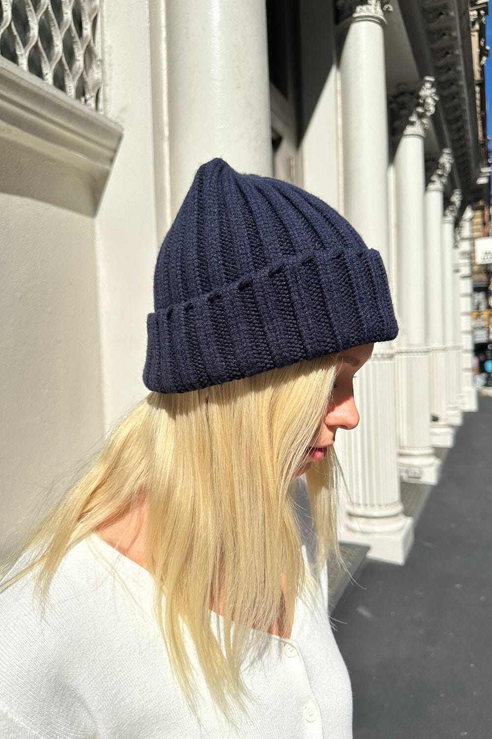 Bonnet en tricot | Classic Navy